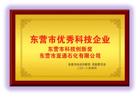 東(dōng)營市優(you)秀科技(ji)企業 